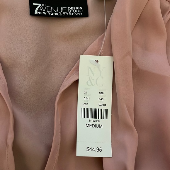 COPY - NY&Co: 7th avenue design studio - blouse with tie - M - Picture 2 of 3